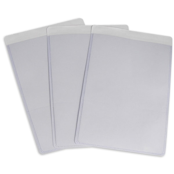 C-Line Products SelfAdhesive Shop Ticket Holder, 5 x 8, 50PK - 70058
