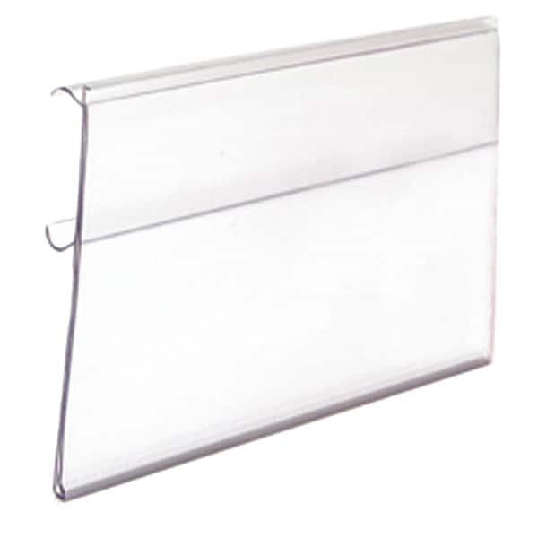 Aigner Index Label Holder, Clear, Slide-In, PK12 - WR-3005