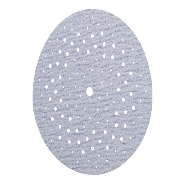 Norton Co 0 Sanding Disc, 5 in Dia, 1116 in Arbor, Coated, P120 Grit, Medium, Alumina Ceramic Abrasive - 3230