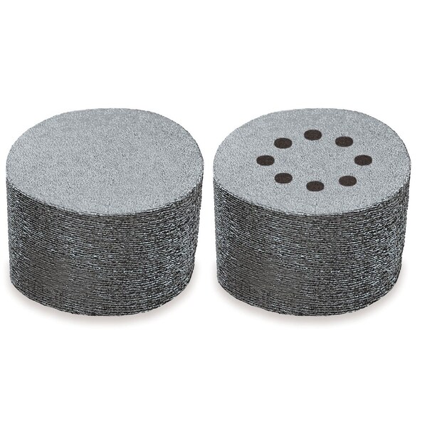 Alfa 5in x 0 A180 Hook & Loop Paper Discs Sil Carb - VDSW51800