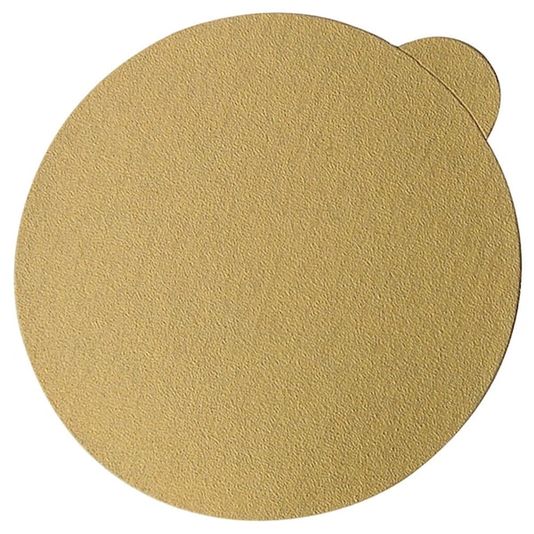 Cgw Abrasives Open Coated Hook and Loop Disc, 5 in Dia, P100 Grit, Medium Grade, Aluminum Oxide Abrasive, Paper Ba - 49988