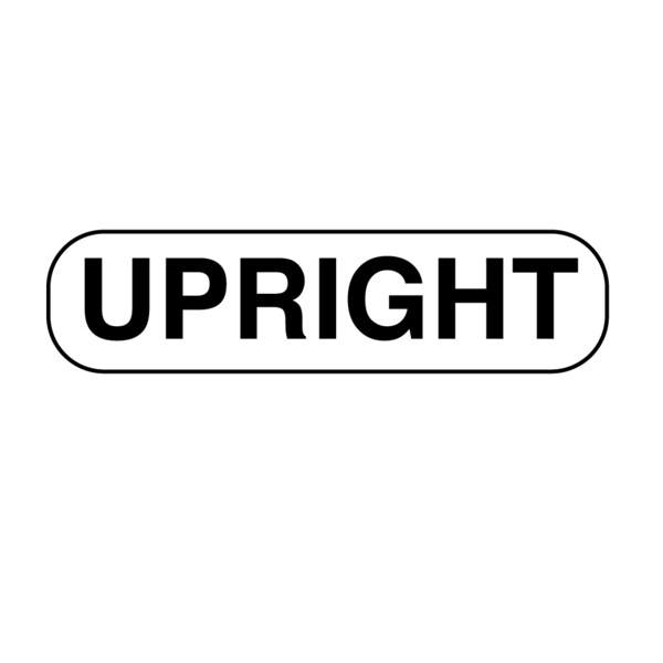 Nevs Information Labels - Upright 5/16" x 1-1/4" White w/Black - X-4175