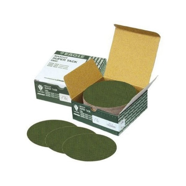 Eagle Abrasives 8IN  Maxcut Super-Tack Discs -P60, 50PK - 582-0060