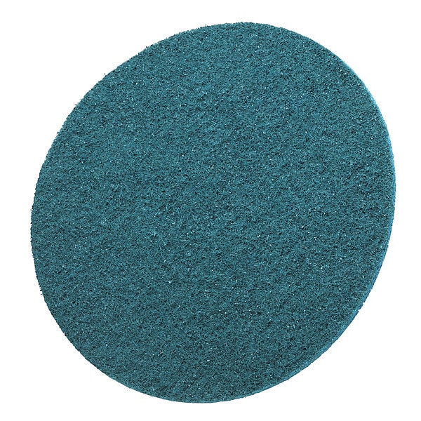 Scotch-Brite Hook-and-Loop Surface Conditioning Disc, 7" Dia, No Hole, Aluminum Oxide, Not Applicable Grit - 7100094539