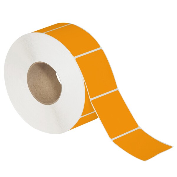 Tape Logic 2 x 3in Fluorescent Orange Thermal Transfer Labels, 8PK - THL143RG