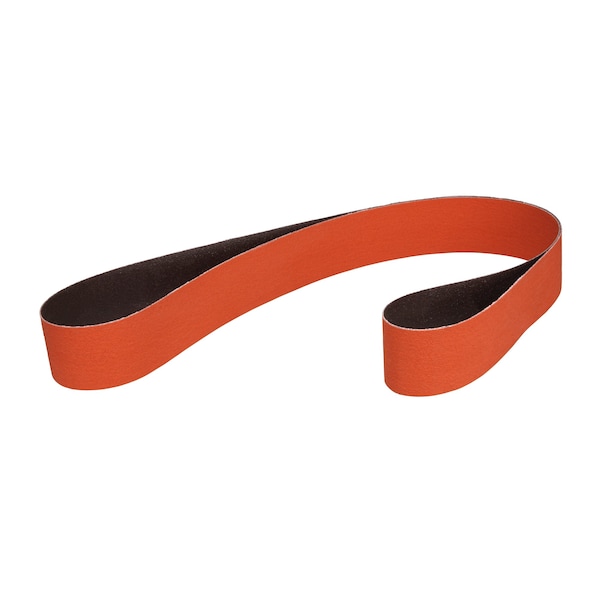 3M Cloth Belt 777F, Ceramic Aluminum Oxide, 80 Grit, Closed Coat Type - 7000118455