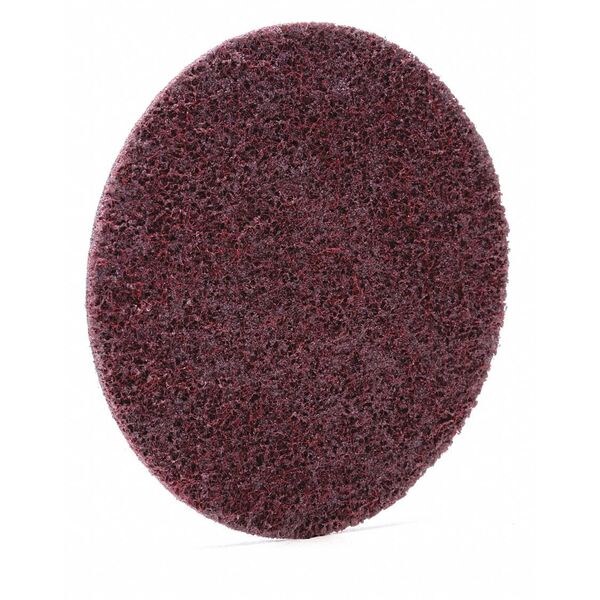 Scotch-Brite Hook-and-Loop Surface Conditioning Disc, 4 1/2 in Dia, Non-Vacuum, Ceramic, Not Applicable Grit - 7100048597