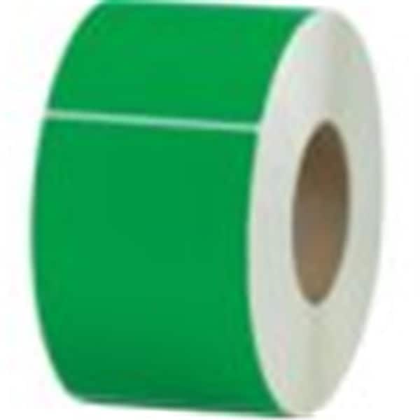 Digital Delights 4 in. x 6 in. Dark Green Thermal Transfer Labels - DI1319535