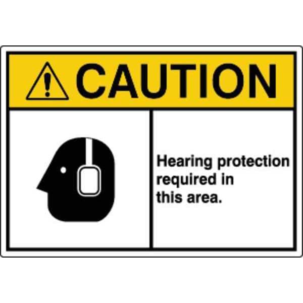 Zoro Select Label, Personal Protection, 3-1/2 in H, PK5, HWL-535-751-5PK - HWL-535-751-5PK
