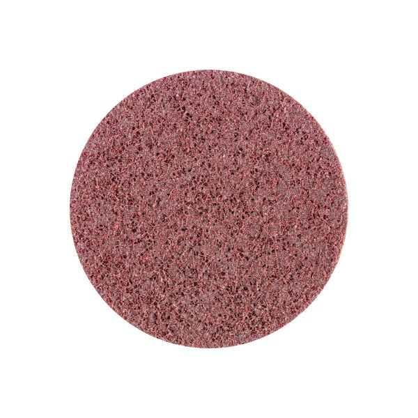 Pferd Hook/Loop Disc, 5", Al/Oxd, Medium, 5" Dia, No Hole, 180 M Grit, Non-Woven Type - 43451