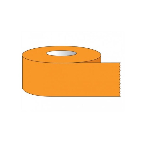 Shamrock Scientific RPI Lab Tape, 1" Core, 1/2" Wide, Orange, 500" - 561200-O