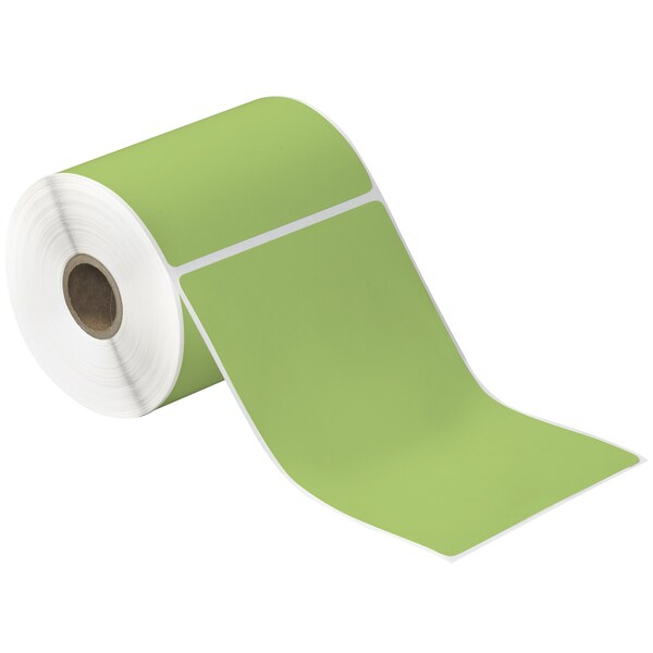 Tape Logic 4 x 6in Green Desktop Direct Thermal Label, 12PK - THD367