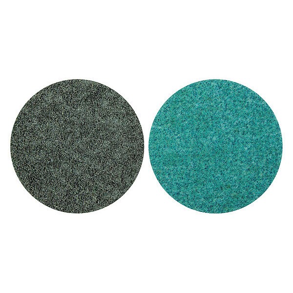Norton Abrasives Hook-and-Loop Surface Conditioning Disc, 4-1/2" Dia, Non-Vacuum, Ceramic Alumina, 100 Grit - 66261170179