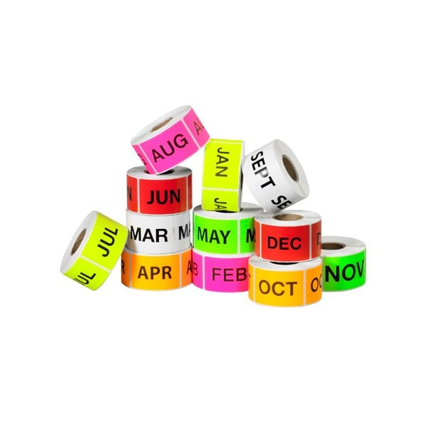 Bsc Preferred 2 x 3'' Easy Order Packs Months Of The Year, 12PK - BUY00021166