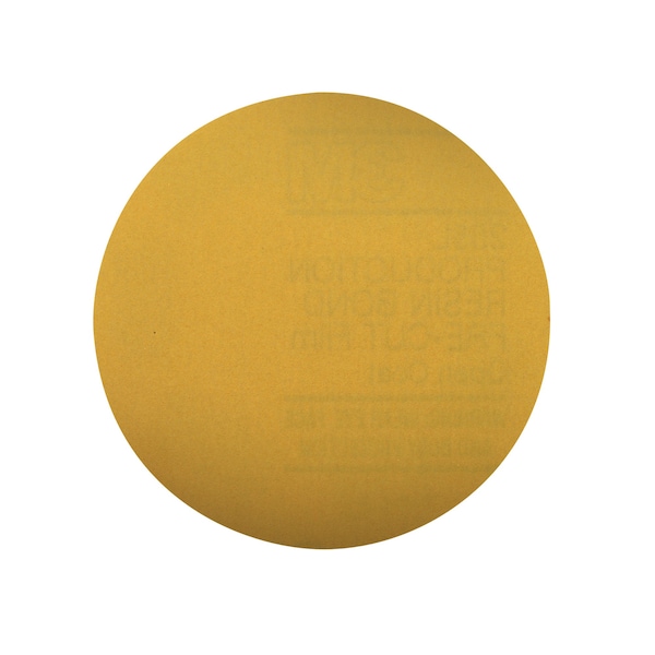 3M Paper Disc, 5" Dia, Non-Vacuum, Silicon Carbide, P400 Grit, Open Coat Type - 60650028743