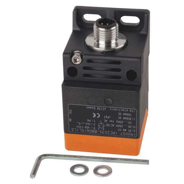 Sensor de proximidad rectangular de IFM, 3 cables, normalmente cerrado, sin blindaje - IM0057