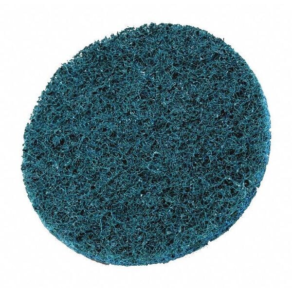 Scotch-Brite Hook-and-Loop Surface Conditioning Disc, 2" Dia, No Hole, Aluminum Oxide, Not Applicable Grit - 7000120572