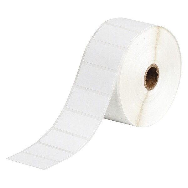 Brady Laboratory Label, White, Labels/Roll: 1500 - THT-137-499-1.5-SC