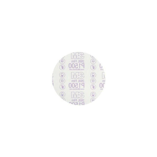 3M 3M Red Abrasive Hookit Film Disc, 01184, 6 in, P15005, 25PK - 7000119790