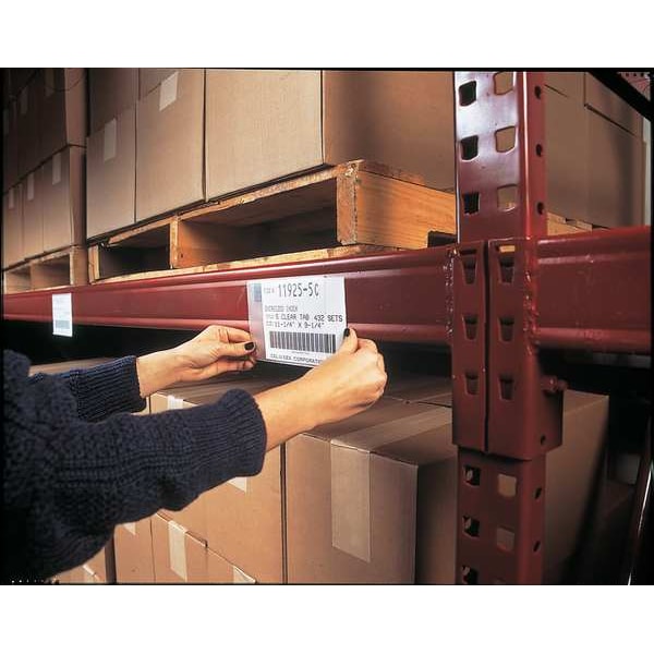 Superscan Label Holder, Vinyl, 2x3 1/2, PK50 - SSM-32