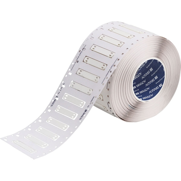 Brady Heatex Cable Markers 0.390 in H x 2.4 in W Polyether Polyurethane White 1000/RL - HSCM-2400-0.390-WT