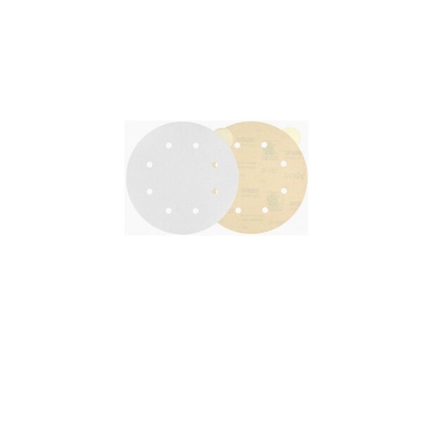 Indasa Usa Rhynogrip Series Solid Sanding Disc, 6 in Dia, 150 Grit, Aluminum Oxide Abrasive, 50PK - 61-150