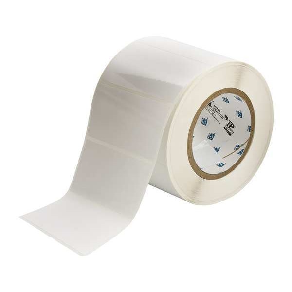 Brady Thermal Transfer Label, White, Labels/Roll: 1000 - THT-55-483-1