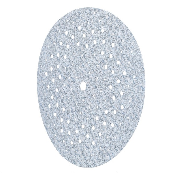 Norton Co 0 Sanding Disc, 5 in Dia, 1116 in Arbor, Coated, P80 Grit, Coarse, Alumina Ceramic Abrasive, Spiral - 3232