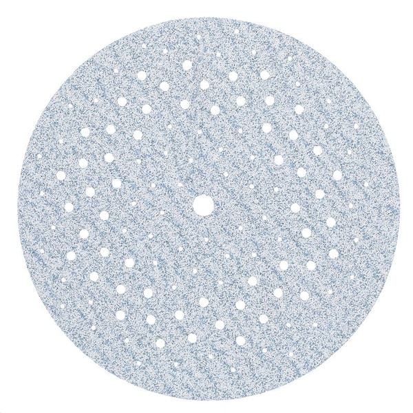 Norton Co 0 Sanding Disc, 5 in Dia, 1116 in Arbor, Coated, P80 Grit, Coarse, Alumina Ceramic Abrasive, Spiral - 3232