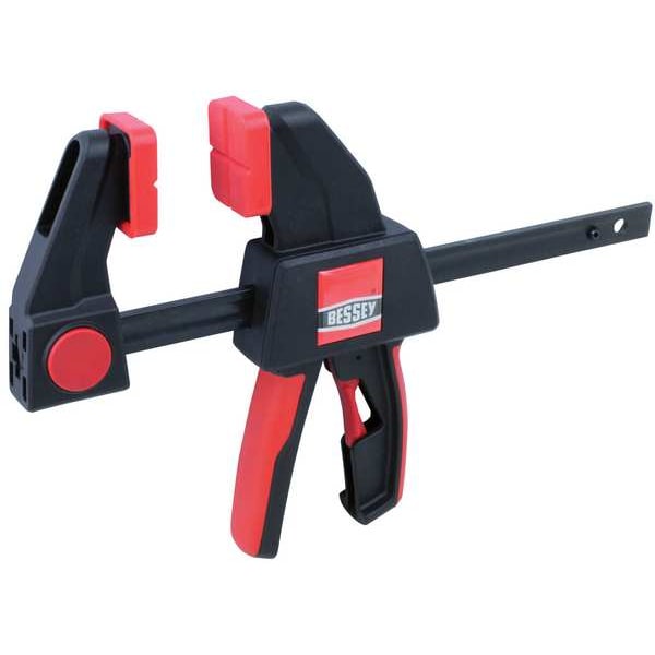 Bessey Trigger Clamp, Plastic Handle and 3 1/8 in Throat Depth - EHKL36