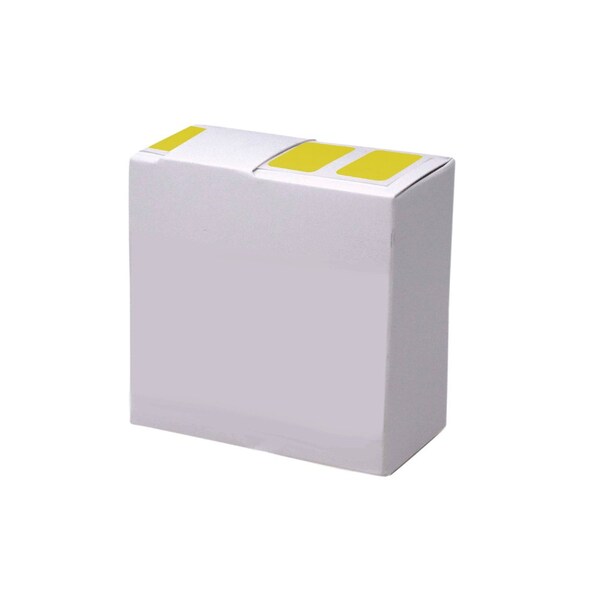 Globe Scientific Label Rolls, Cryo, 38x19mm, for General Use, Yellow, 1000PK - LCR-38X19Y