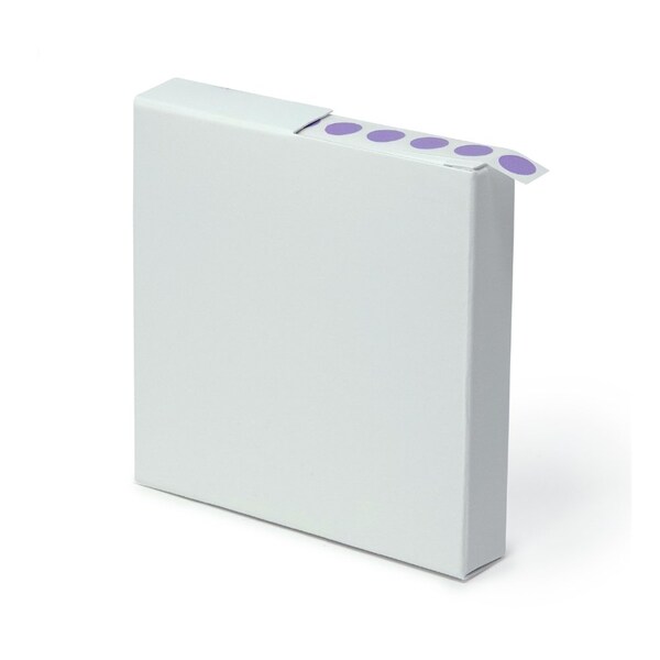 Globe Scientific Label Rolls, Cryo, 9.5mm Dots, for 0.5-1.5mL Tubes, Lavender, 1000PK - LCR-95L
