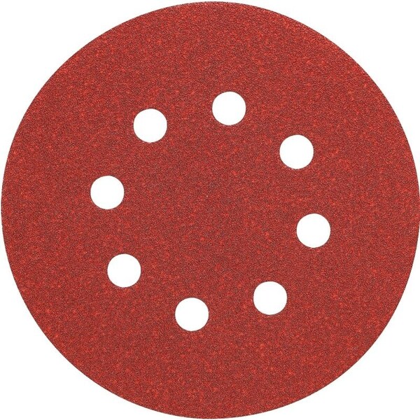 Dewalt DeWALT DW4314 Random Orbit Sanding Disc, 220-Grit, Very Fine Grade, Aluminum Oxide, 5 in Dia - DW4314