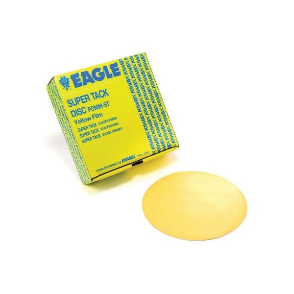 Eagle Abrasives 6'  Yel-Film Super-Tack Discs -P1500, 50PK - 778-1500