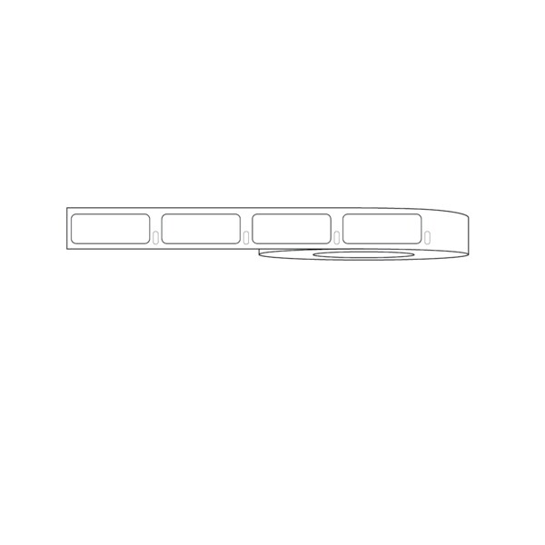 Nevs Dymo Prescription Label 2" x 3/4" White - MPW-0005