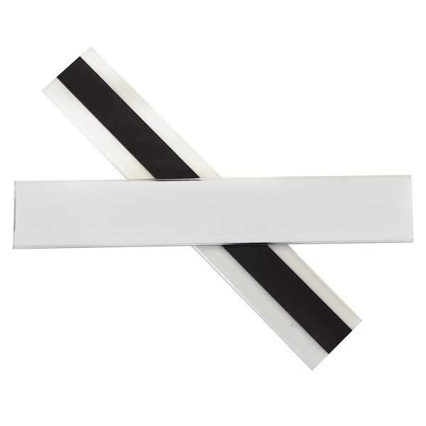 C-Line Products HOLDEX Magnetic ShelfBin Label Holders, 1  inch Magnetic Label Holder, 10PK - 87227