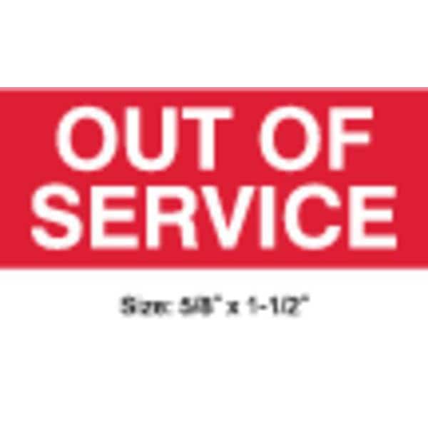 Stranco Inspection Label, ENG, Maintenance, PK350, TC-10914 - TC-10914