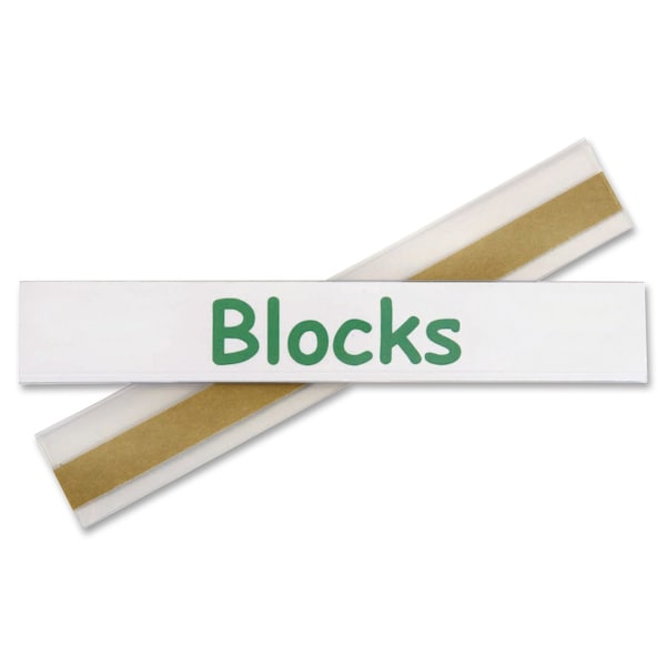 C-Line Products Label Holder, Self Adhesive, 1/2"L, PK50 - 87607