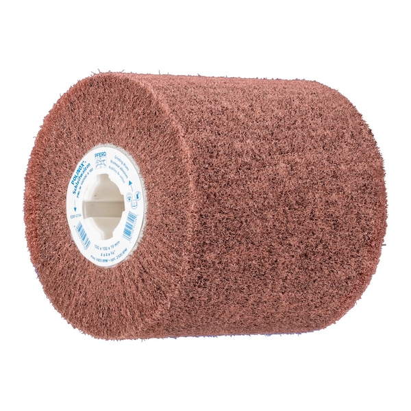 Pferd 4" x 4" POLINOX Non-Woven Finishing Drum - 3/4" Keyed A.H., PNL Type - 180 Grit - 43104