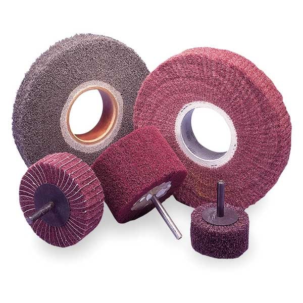 Norton Abrasives Flap Wheel, AO, 6 In Diax1 In Wx2 In AH, MD - 66261058456