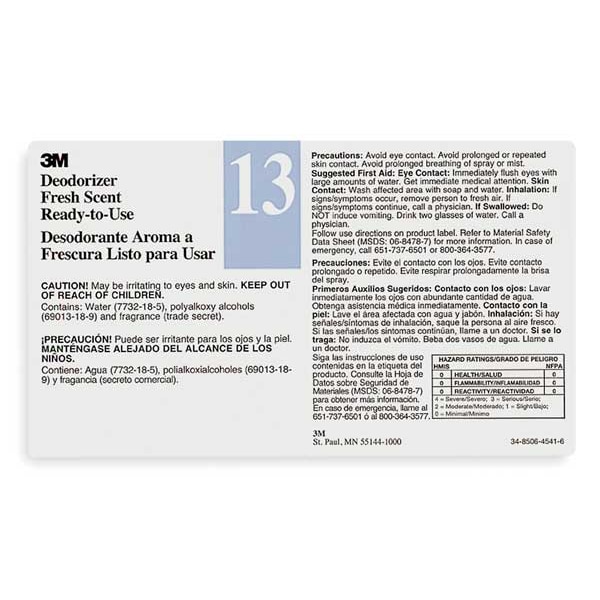 Tolco Secondary Label, Black, Blue/White, PK12 - 340413