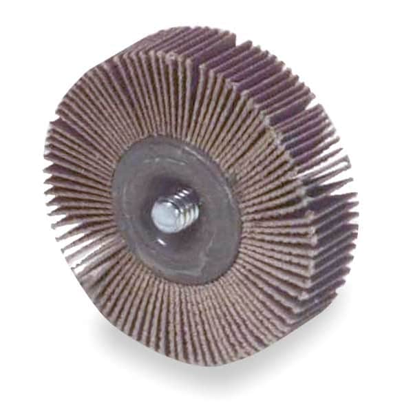Norton Abrasives Flap Wheel, AO, 3x1/2x1/4-20 Shank, 80G - 63642502659