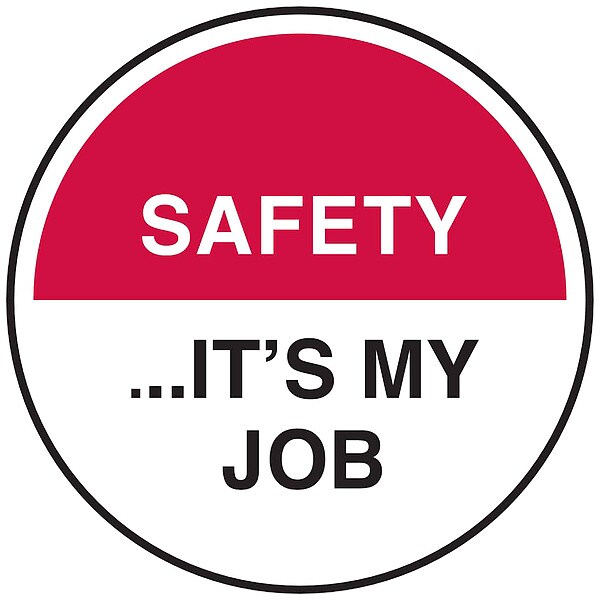 Brady Hard Hat Emblem Labl, 2in. dia., Vinyl, PK4, 42271 - 42271