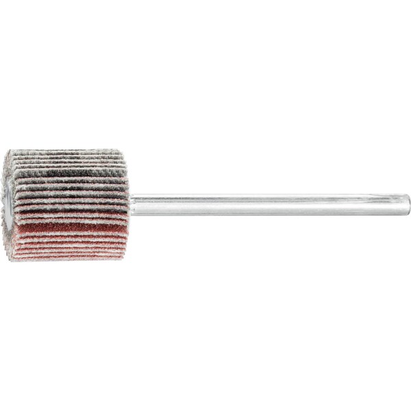 Pferd 5/8" x 5/8" Mini Mounted Flap Wheel - 1/8" Shank - Aluminum Oxide 180 Grit - 45102