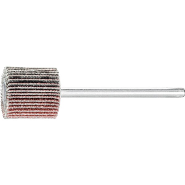 Pferd 5/8" x 5/8" Mini Mounted Flap Wheel - 1/8" Shank - Aluminum Oxide 120 Grit - 45100