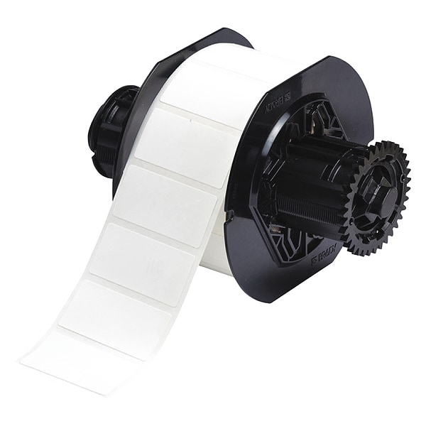 Brady Laboratory Label, White, Labels/Roll: 1500 - B33-137-7425
