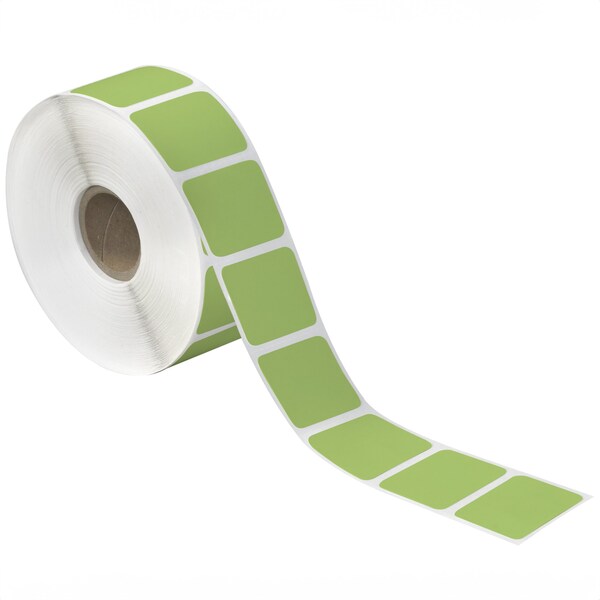 Tape Logic 1 1/2 x 3/4in Green Desktop Direct Thermal Label, 24PK - THD352