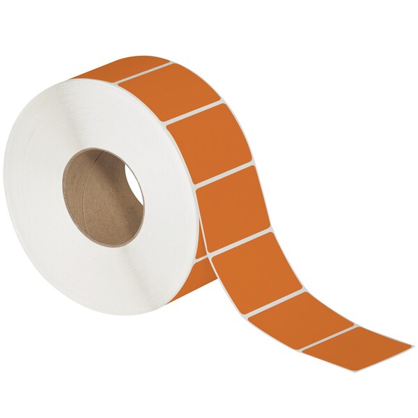 Tape Logic 3 x 2in Orange Thermal Transfer Labels - THL134RG