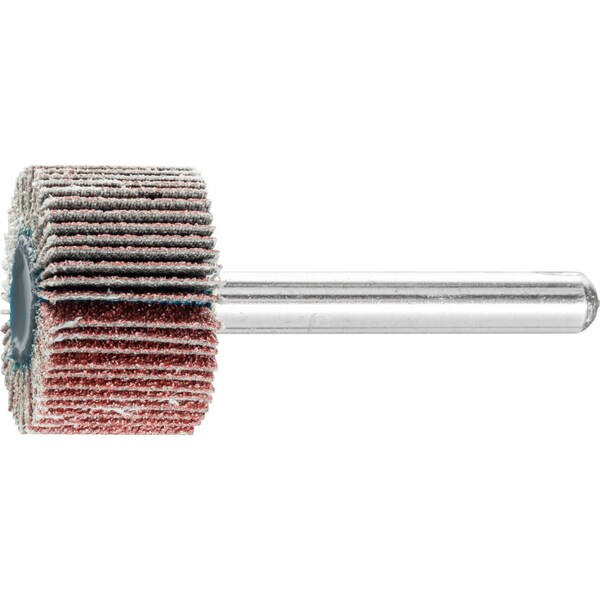 Pferd 1" x 5/8" Mounted Flap Wheel - 1/4" Shank - Aluminum Oxide - 60 Grit - 45172