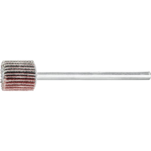 Pferd 3/8" x 3/8" Mini Mounted Flap Wheel - 1/8" Shank - Aluminum Oxide 240 Grit - 45075